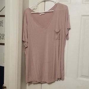 Short sleeve slouch tshirt